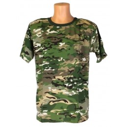 T-shirt in camouflage "Multikam"