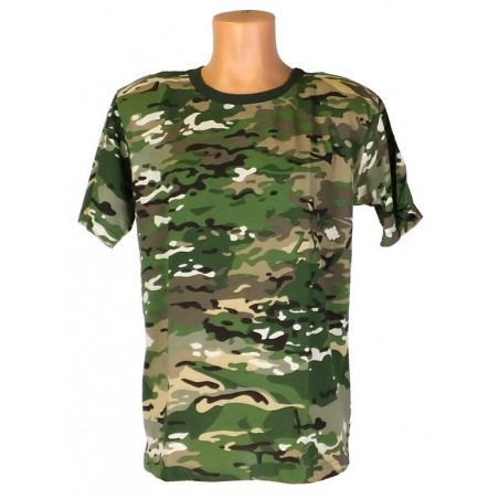 T-shirt in camouflage "Multikam"