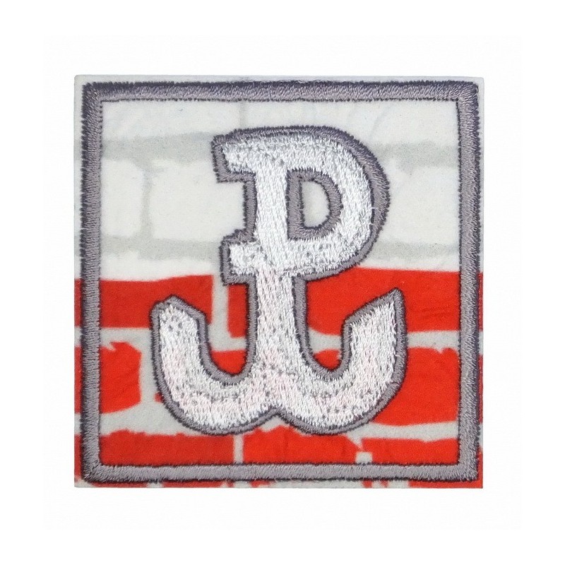 Poland Fighting - square - patch with thermotransfer