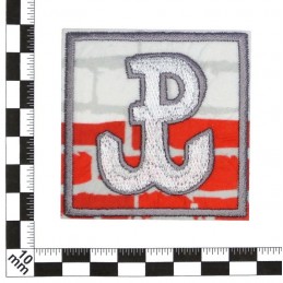 Poland Fighting - square - patch with thermotransfer