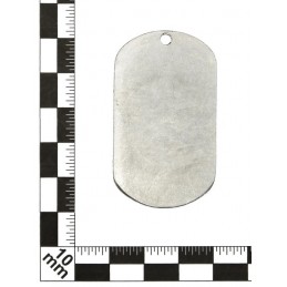 Steel dog-tags - "Security Service", enamel