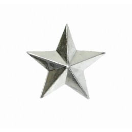 Large stars on the epaulets, senior officers, modern, silver