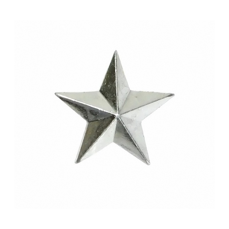 Large stars on the epaulets, senior officers, modern, silver