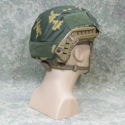 RZ Cover for helmet FAST in dark Bieriozka camouflage
