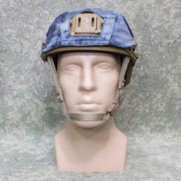 RZ Cover for helmet FAST in Blue Atak camouflage