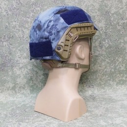 RZ Cover for helmet FAST in Blue Atak camouflage