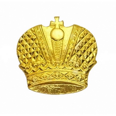 "Cossacks" - crown - branch insignia, gold
