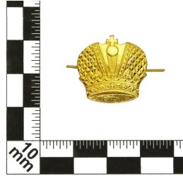 "Cossacks" - crown - branch insignia, gold