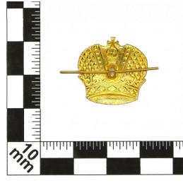 "Cossacks" - crown - branch insignia, gold