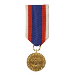Medal "MSW W służbie narodu 30 Lat" - złoty