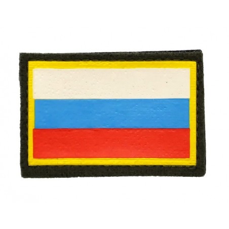 Naszywka na ramię - flaga Rosji, na rzepie