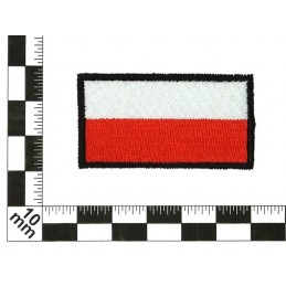 Polish flag - patch with thermotransfer