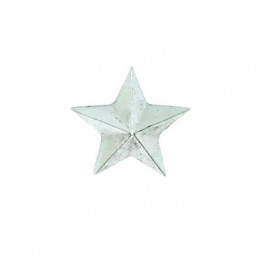 Small stars on the epaulets, junior and non-commissioned officers, modern, silver