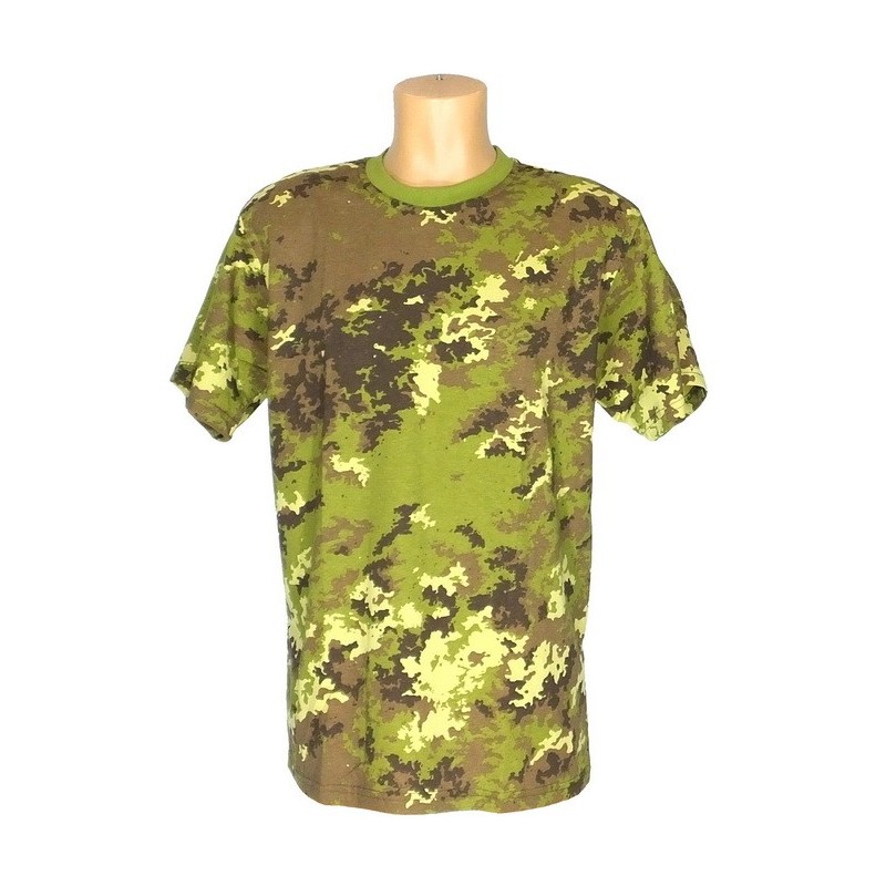 T-shirt in camouflage "Vegetato"