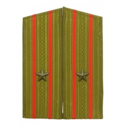 Epaulettes of the major of...