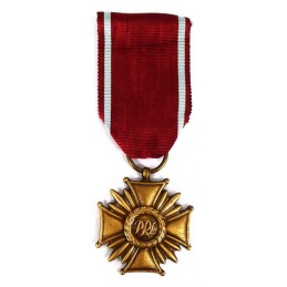 Krzyż Zasługi - PRL - brązowy
