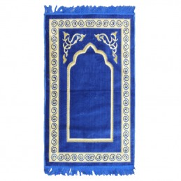Prayer rug, blue