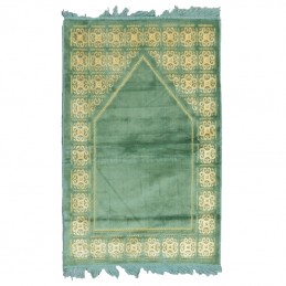 Prayer rug, light green