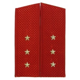 Epaulettes of senior ensign...