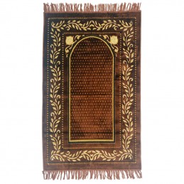 Prayer rug, brown