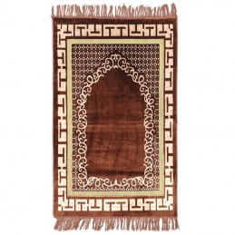 Prayer rug, brown