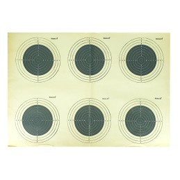 Shooting target sheet...