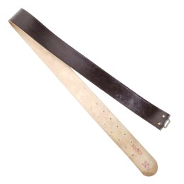 Pas skórzany żołnierski,...