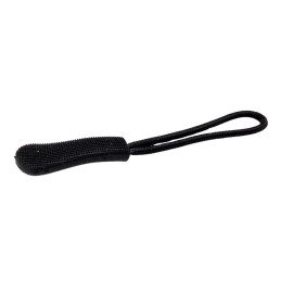 Zip pull, black, DIYS