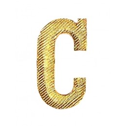 Metalowa literka "C" ("S")...