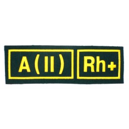 A (II) RH+ tab, green